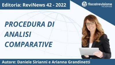 revinews: procedura di analisi comparative - fiscal revisione - formazione revisori legali