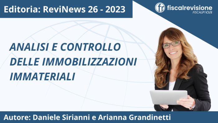 revinews - analisi e controllo delle immobilizzazioni immateriali