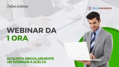 webinar singolo da 1 ora - fiscal revisione - formazione revisori legali