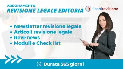 abbonamento revisione legale editoria - fiscal revisione - formazione revisori legali