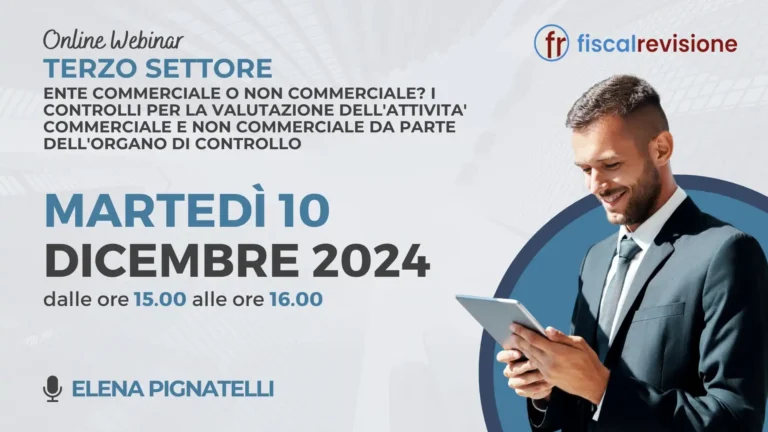 prossimi eventi - fiscal revisione - formazione revisori legali