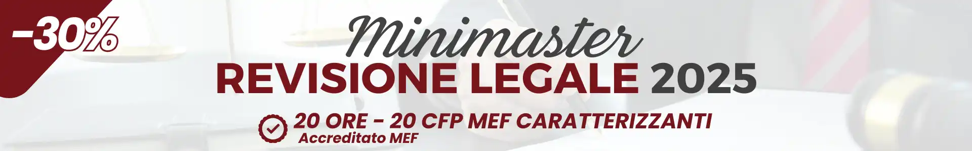 home 2025 - fiscal revisione - formazione revisori legali